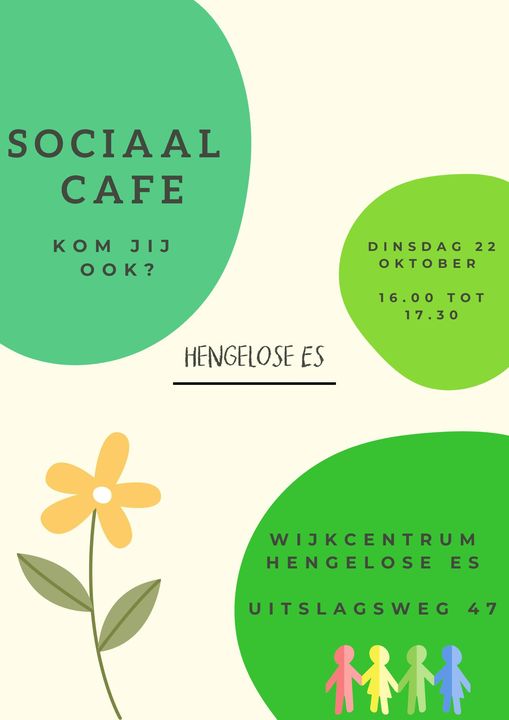 In oktober 2024 was het 2e Sociaal Café